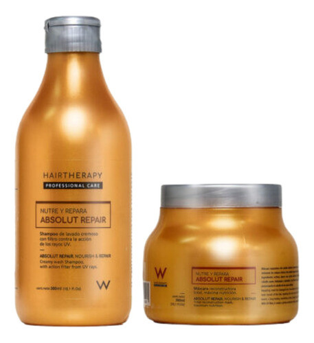 Kit Cabello Dañado Seco Reparacion Nutricion Hair Therapy 0