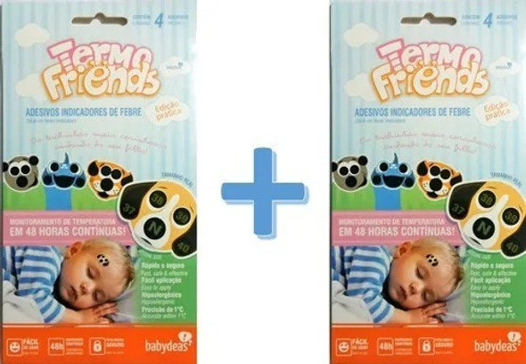 Termo Friends ® Adesivos Indicadores De Febre - 2 Cartelas 0