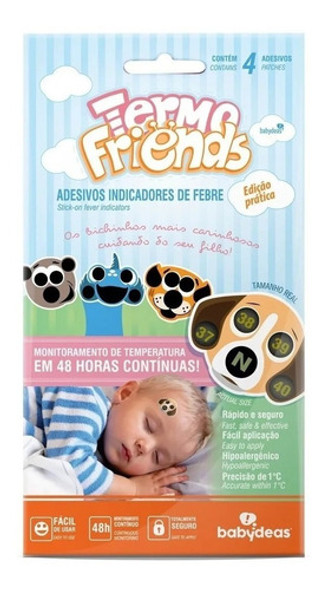 Termo Friends ® Adesivos Indicadores De Febre - 2 Cartelas 1