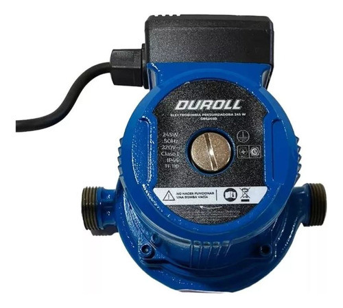 Bomba Presurizadora Duroll 4 Baños Presion Agua 55lt/m 12mts 1