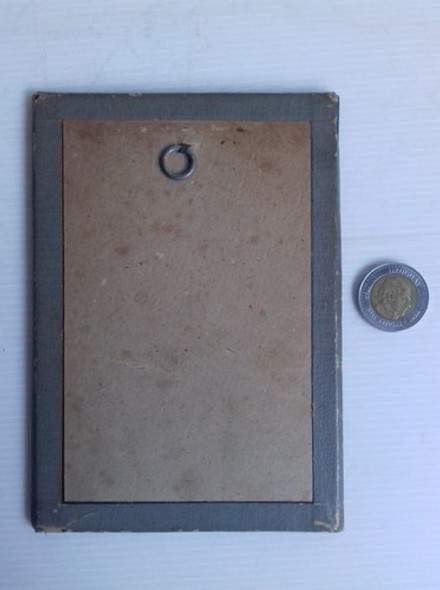 Antigua Foto Abuela Con Nieta Bebe 1930 17x12cm Marco Vidrio 1