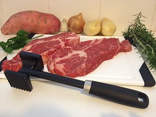 Checkered Chef Meat Tenderizer Best Hammermallet Toolpounder 1