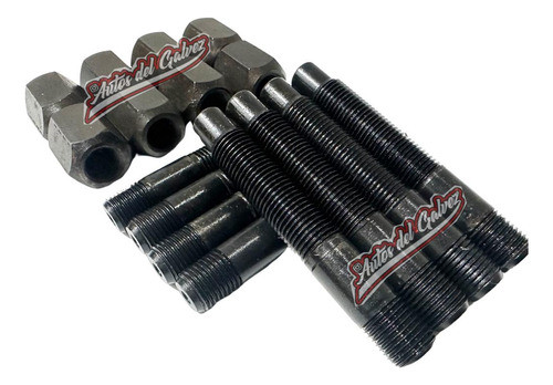 Kit Vw 8 Esparragos Y 8 Tuercas Doble Cono 0