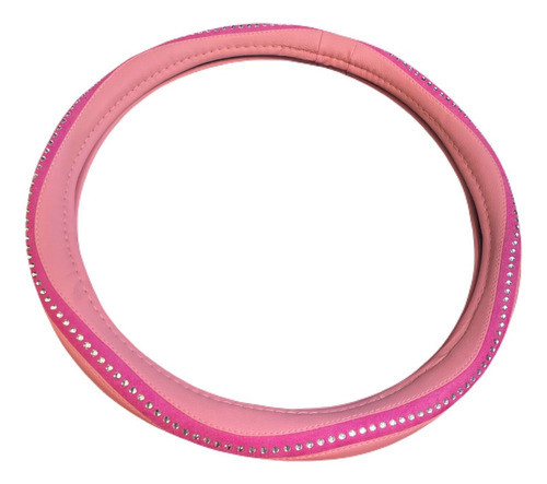 Cubre Volante Universal 38cm Rosado Femenino Deportivo R232 1