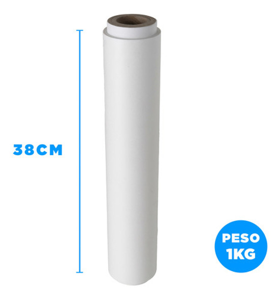 Rollo Papel Manteca 38 Cm. 1 Kg. Gastronómico. Excelente!!! 1 Rollo Papel Manteca 38 Cm. 1 Kg. Gastronómico. Excelente!!! 1