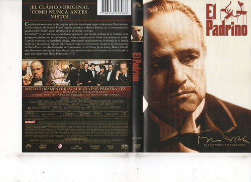 El Padrino (1972) - Dvd Original - Mcbmi 0
