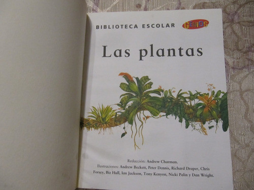 Biblioteca Escolar Genios N° 17 - Las Plantas 1