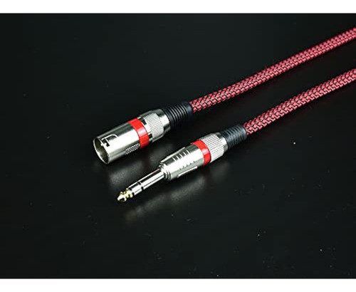 Mugteeve 1/4  Trs A Xlr Male Cable Balanced - 6.6ft Quarter 1