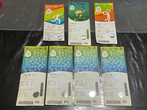 Lote 7 Entradas Juegos Olímpicos Río 2016 Brasil Fútbol Y + 0 Lote 7 Entradas Juegos Olímpicos Río 2016 Brasil Fútbol Y + 0