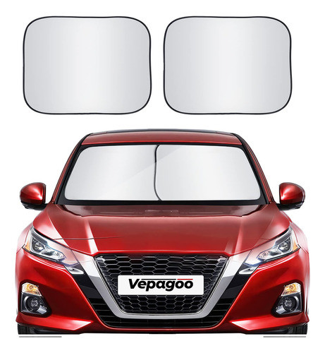 Parasol Plegable De 2 Piezas Para Parabrisas De Automvil, Pr 0