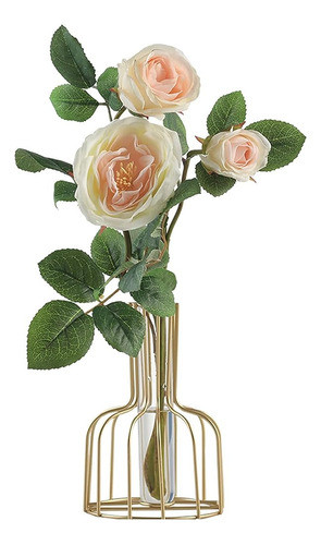 Jarrón De Flores Simple, Jarrón De Arte De Hierro, Jarrones 0