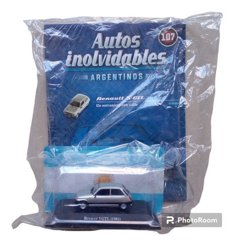 Revista + Auto Inolvidable N° 107 Renault 5 Gtl (1981). 0