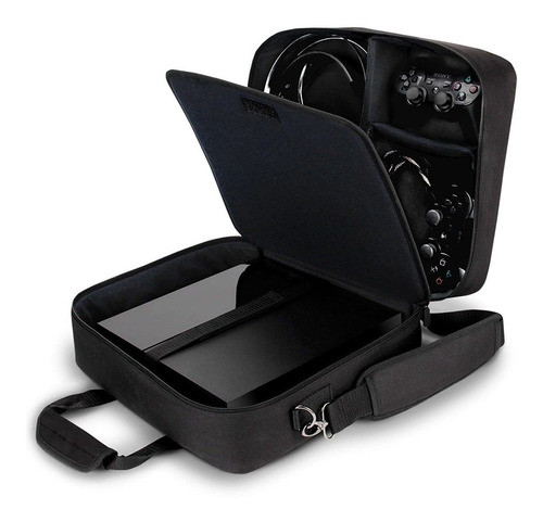Funda Para Playstation 4 Slim / Pro / Ps3 Usa Gear Negra 0