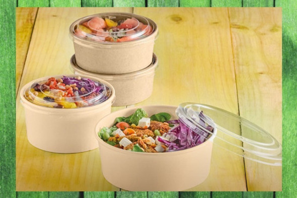 Bowl Descartable 1000 Cc Viandas Ecologicas X 100 Unidades 1