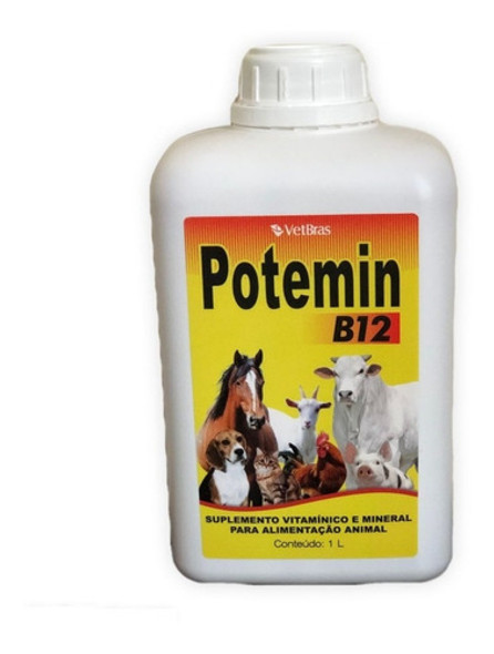 Potemin B12 Suplemento Mineral  1 Litro Pronto Entrega 1