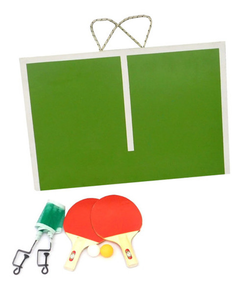 Mesa De Ping Pong Plegable Valija Con Accesorios 1