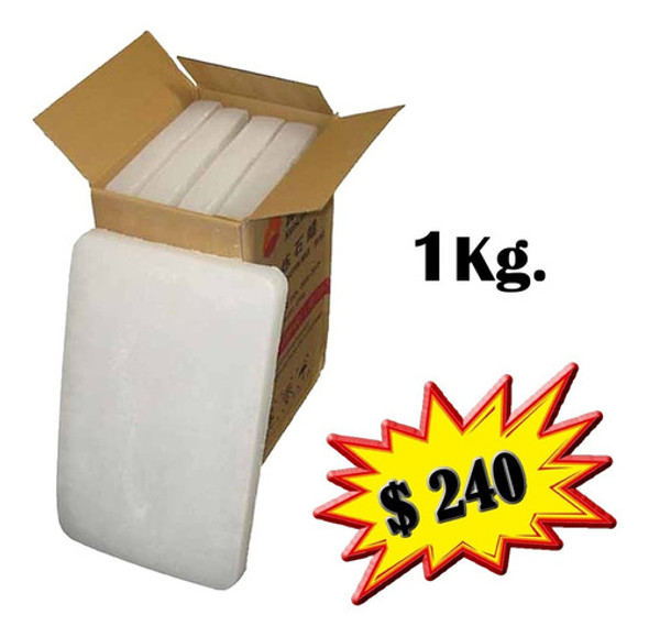 Parafina 1kg Ideal Para Fabricación De Velas Velones 1 Parafina 1kg Ideal Para Fabricación De Velas Velones 1