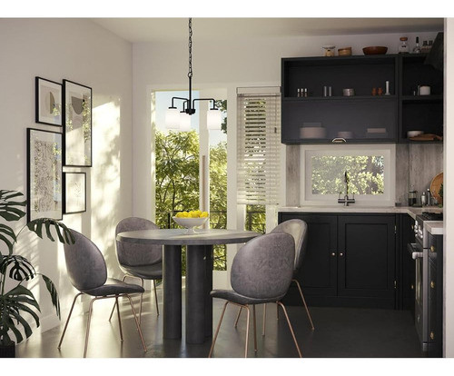 Progress Lighting P400274-031 Candelabros Merry, Negro 1