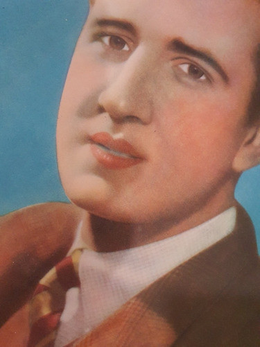 Antigua Lamina Orig 1940 Actor Autografiada Fernando Borel 0