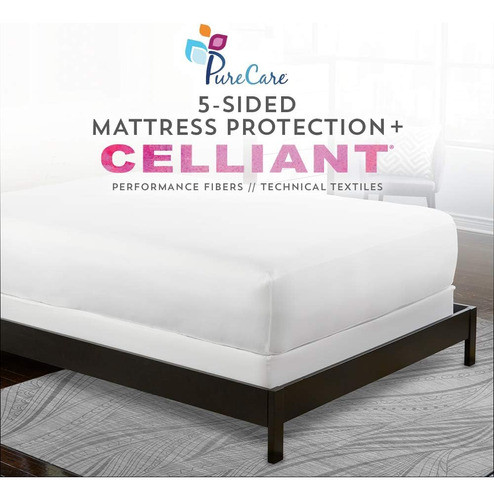 Protector De Colchón De 5 Lados Purecare Recovery, Fibras Ce 1