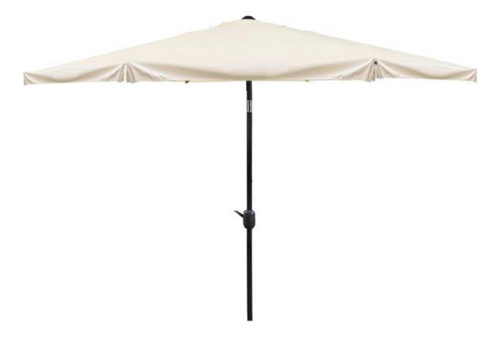Sombrilla Jardin Profesional De 3mts En Acero Con Roldana 0