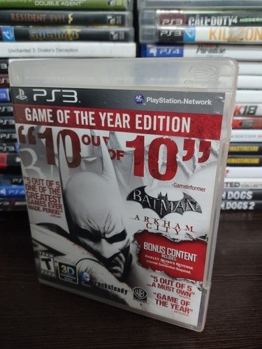 Batman Arkham City Game Of The Year Ps3 Fisico Usado 0
