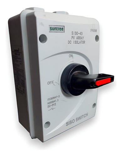 Seccionador Interruptor De Cc Para Instalaciones Solares 32a 1