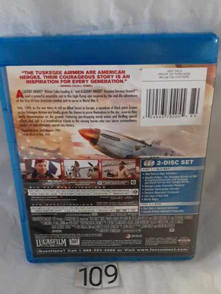 Red Tails Blu-ray + Dvd 1
