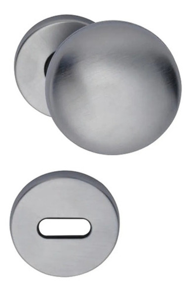 Pomo Picaporte Simple Currao Limbadi Liso Desplazado Acerado 0