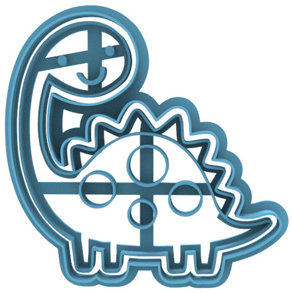 1553 Dino Bebé Cortante Para Galletas 0