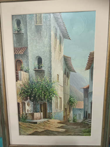 Óleo Sobre Tela Del Autor Brasileño Gilberto Farina 1