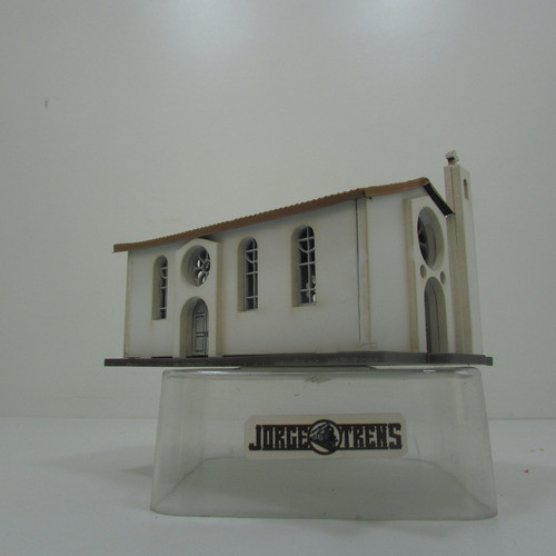 Escala N Dio Igreja Mod 01 Com Caixa Jorgetrens 1