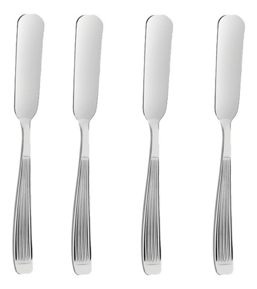 Set X4 Espátula De Manteca De Acero Inoxidable Athenas 0 Set X4 Espátula De Manteca De Acero Inoxidable Athenas 0