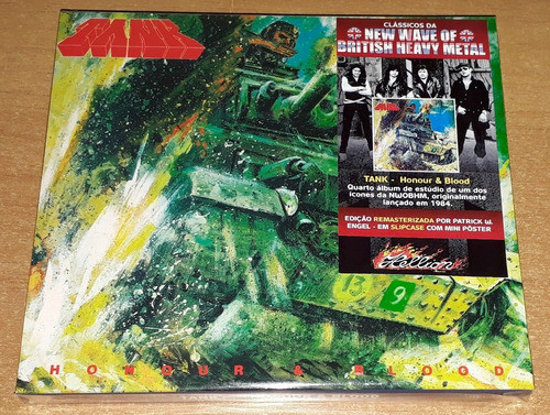 Tank - Honour And Blood (slipcase) (cd Lacrado) 0