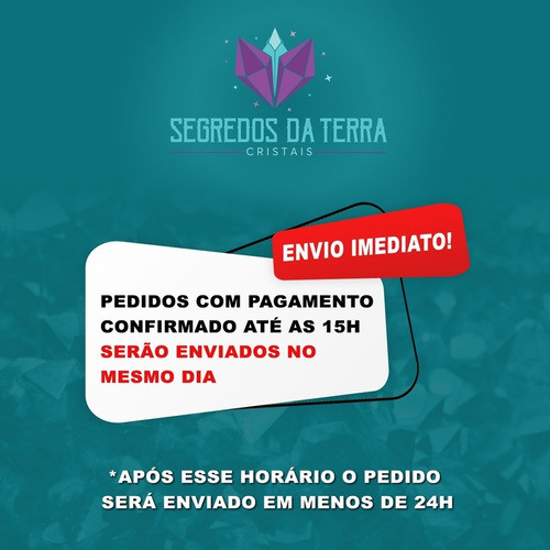 Pedra De Exu Ota De Exu Yangi Laterita Vermelha  12 Unid 1