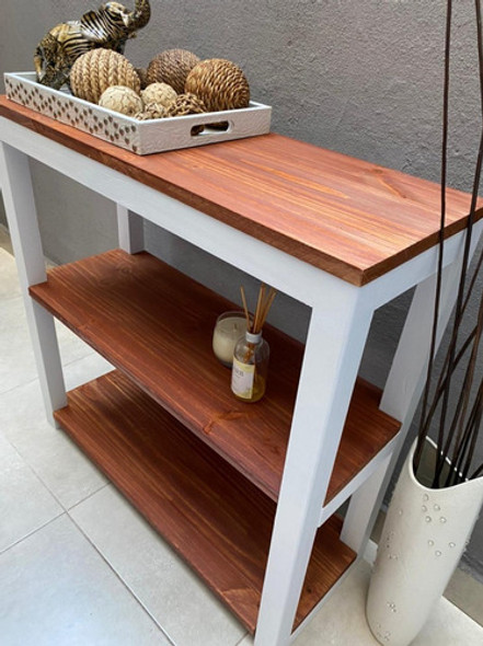 Mesa Arrime Recibidor Madera 1