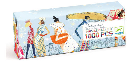 Puzzle Gallery Fashion Show 1000 Piezas - Dj07642 - Djeco 0