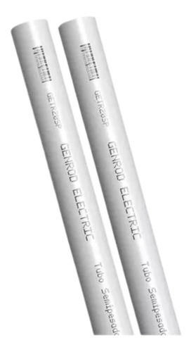 Caño Pvc Rigido Semipesado 25mm X 3 Mts Genrod 1