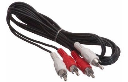 Cable Rca Audio Video Potencia Dvd Dj Mixer Dual 2x2 1,5mts 0