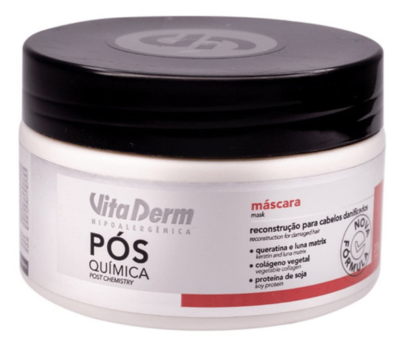 Máscara Pós Química Vita Derm 220g 0 Máscara Pós Química Vita Derm 220g 0
