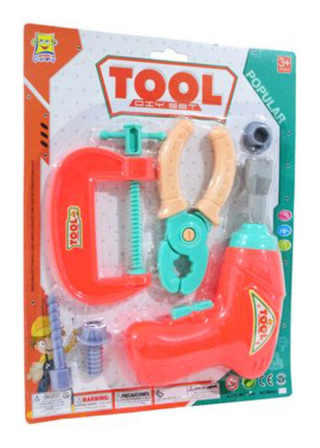 Set De Herramientas X6 Piezas En Blister 21.5x28cm - 53263 0