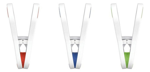 Prendedores De Roupas E Sacos Pacotes De Alimentos C/ 10pç 0