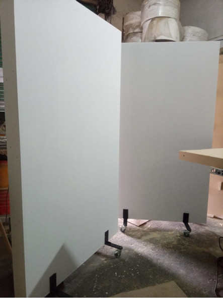 Biombo Separador Muroblock Con Ruedas 160 * 127 * 10 1