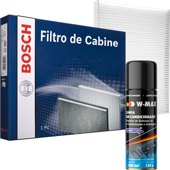 Filtro Ar Condicionado Cruze Spin Cobalt Onix + Higienizador 0