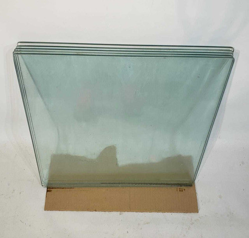 5 Vidrios De 44cm X 43cm Con Bordes Redondeados Local 0