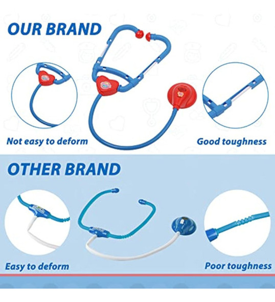 Liberry Kit De Médico Para Niños De 3, 4, 5, Con 1