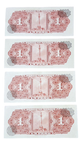 Billete Mexico 1 Peso Calendario Azteca 1948 A Elegir 1