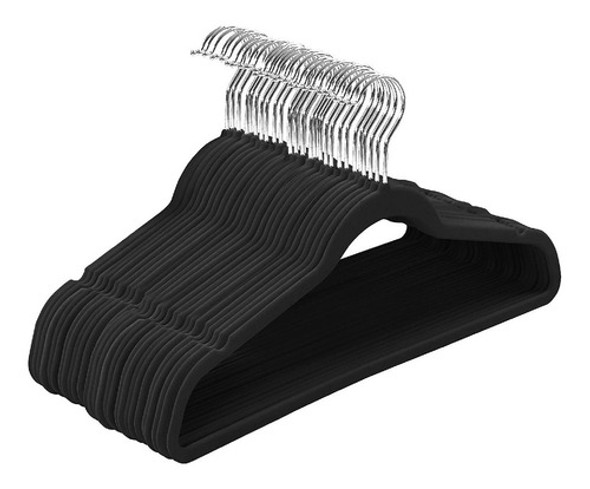 Perchas Terciopelo Adultos Pack X 10 0