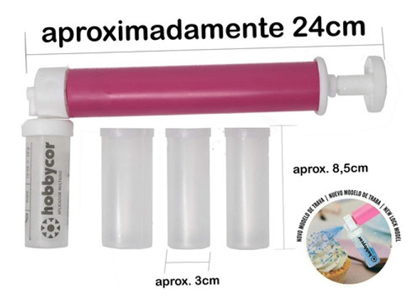Pulverizador Bombinha Glitter Decoração Bolo Hobby Confeitar 1