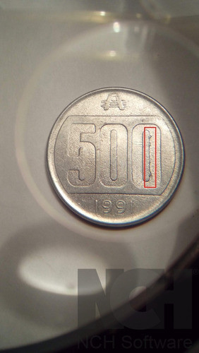 500 Australes Argentina 1991 Error Interior Del 0 0